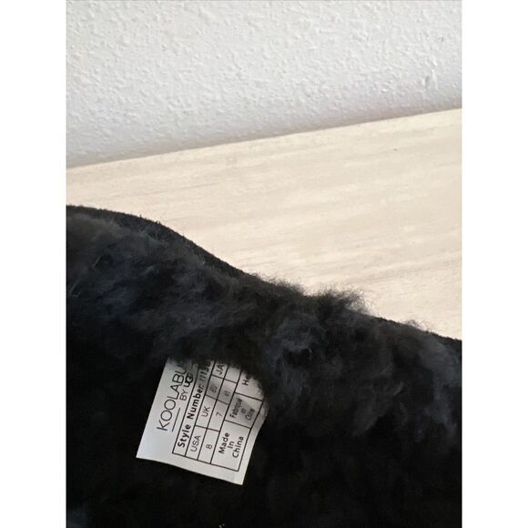 Koolaburra by UGG 1115871 Men's Sz 8 Graisen Slippers BLACK - Picture 4 of 13